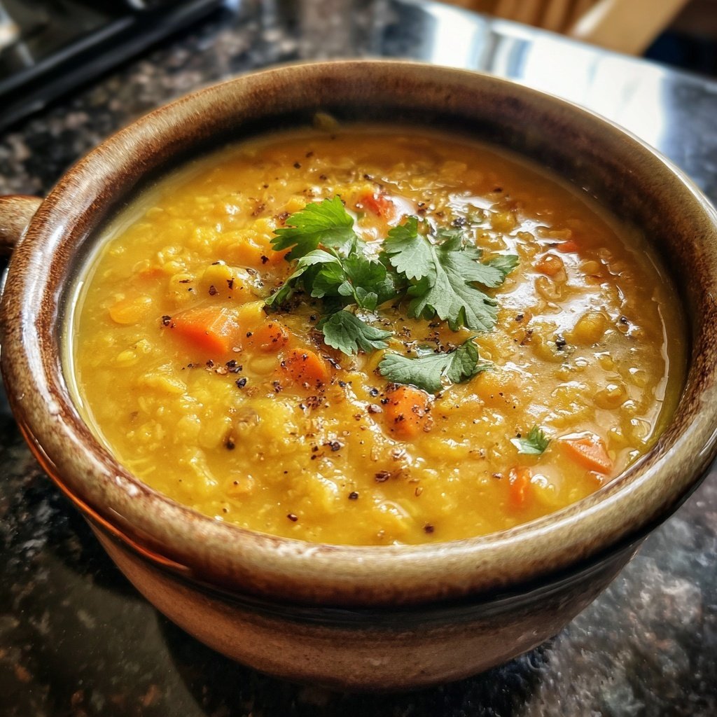 Jamaican Coconut Lentil Soup