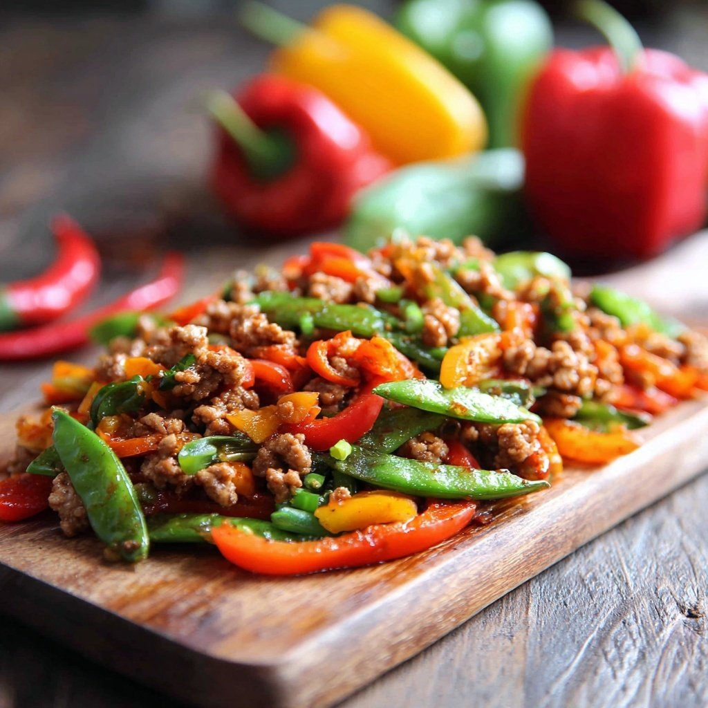 Ground Turkey And Vegetable Stir Fry