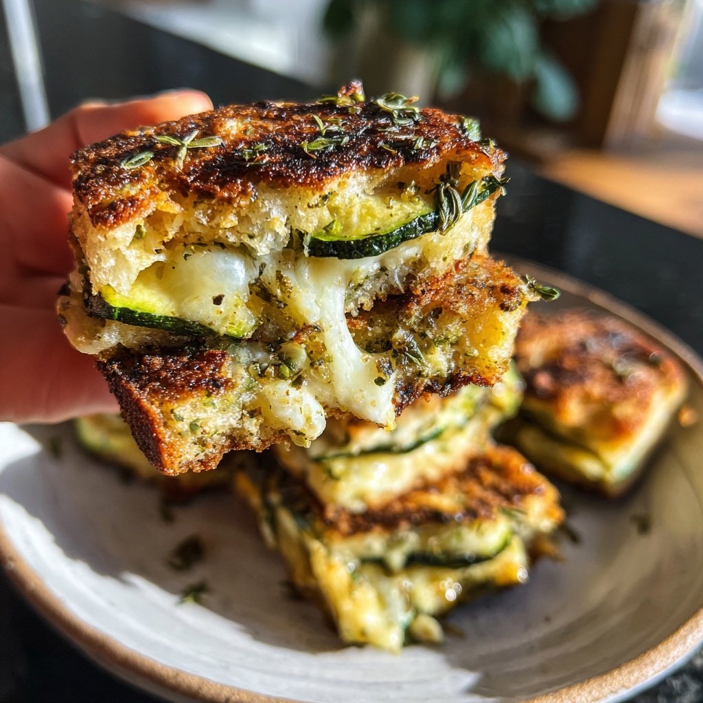 Sliders with Grilled Zucchini