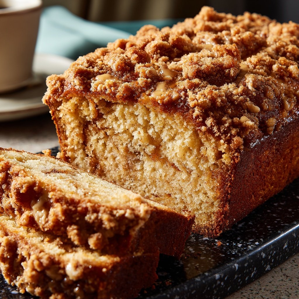 Banana Bread with Brown Sugar Streusel Recipe