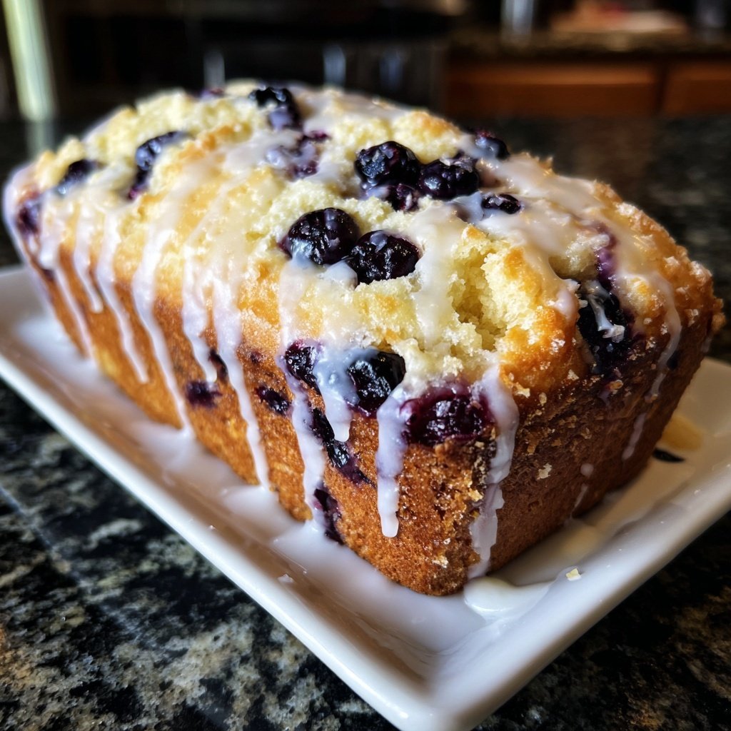 Blueberry Lemon Quick Bread