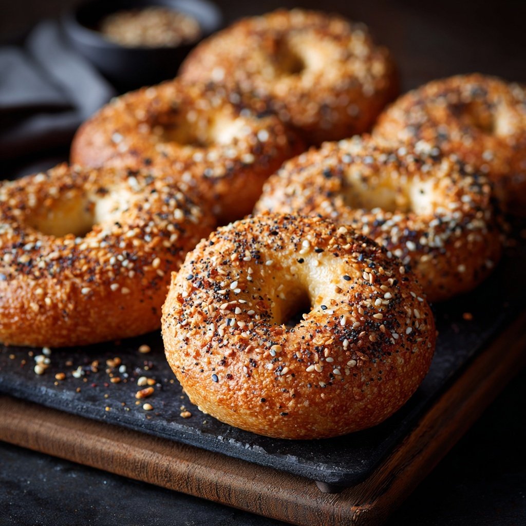 Greek Yogurt Bagels Oven Baked