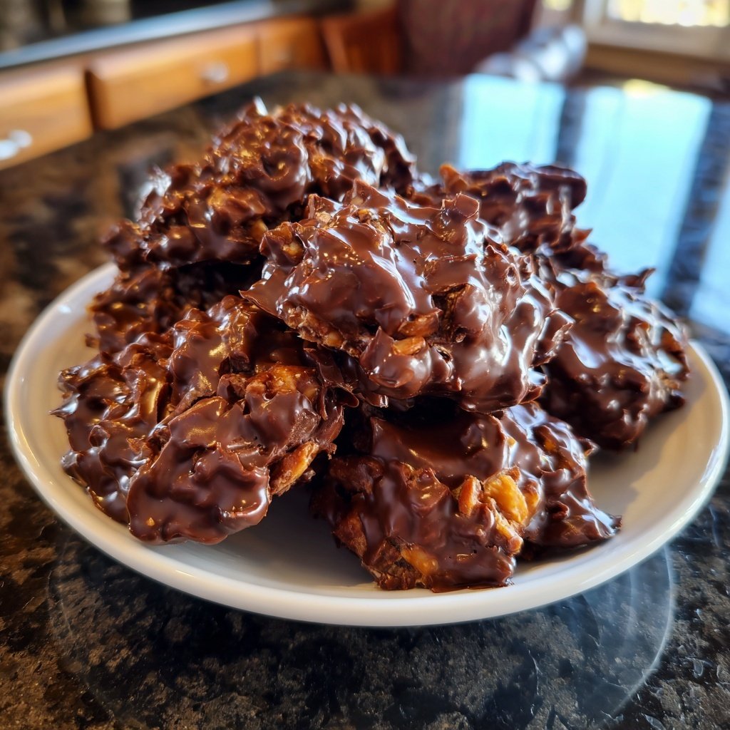 Chocolate Almond Clusters