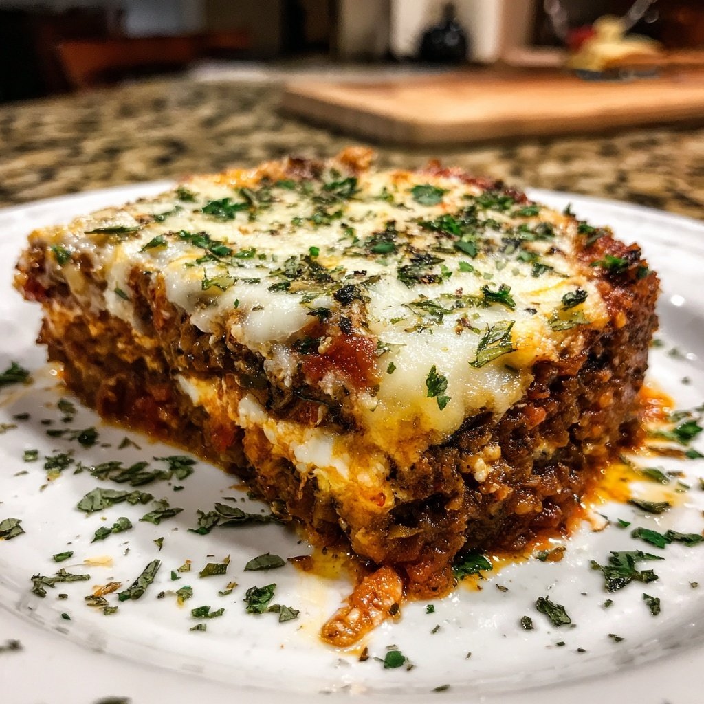 Baked Eggplant Lentil Bake