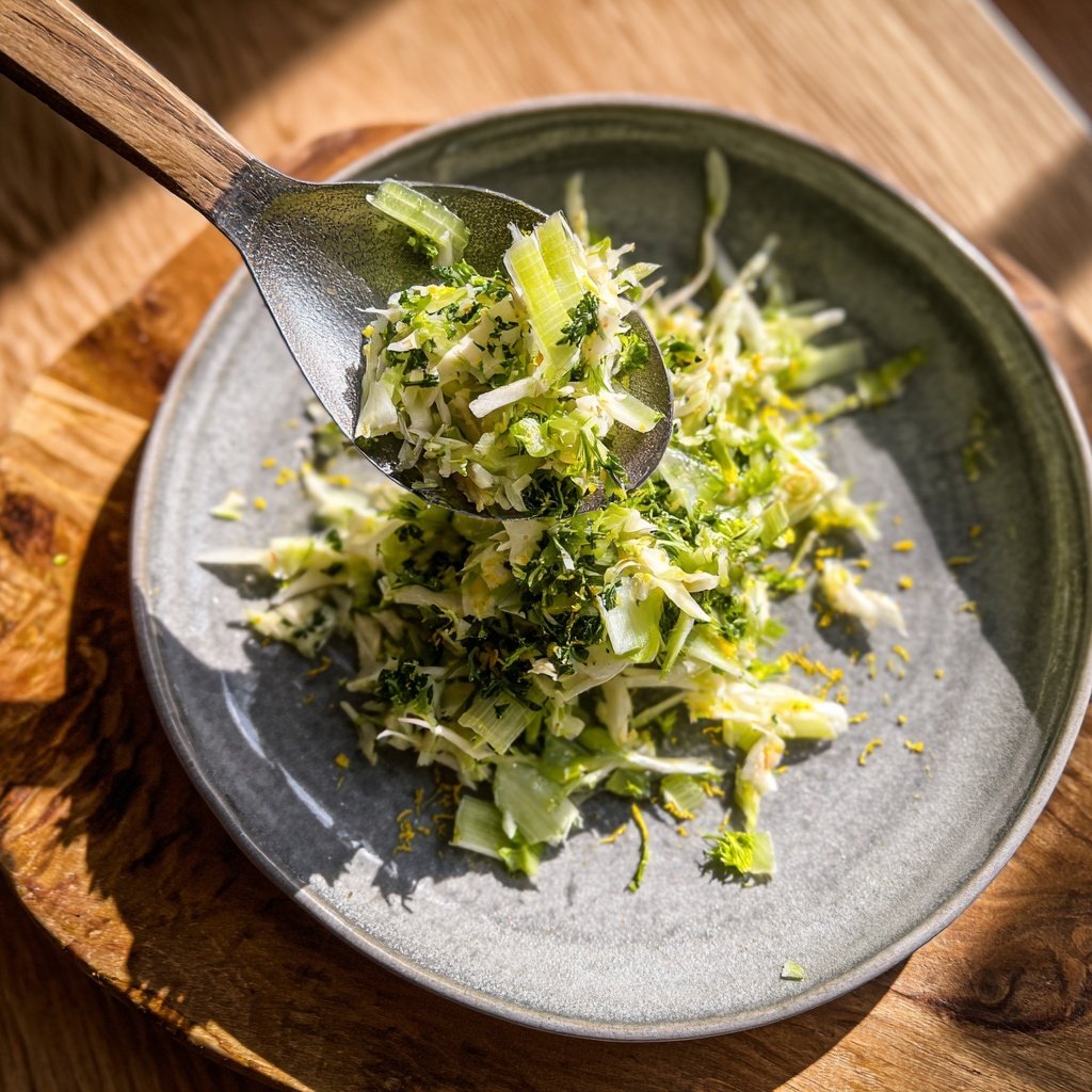 Celery Slaw With Lemon