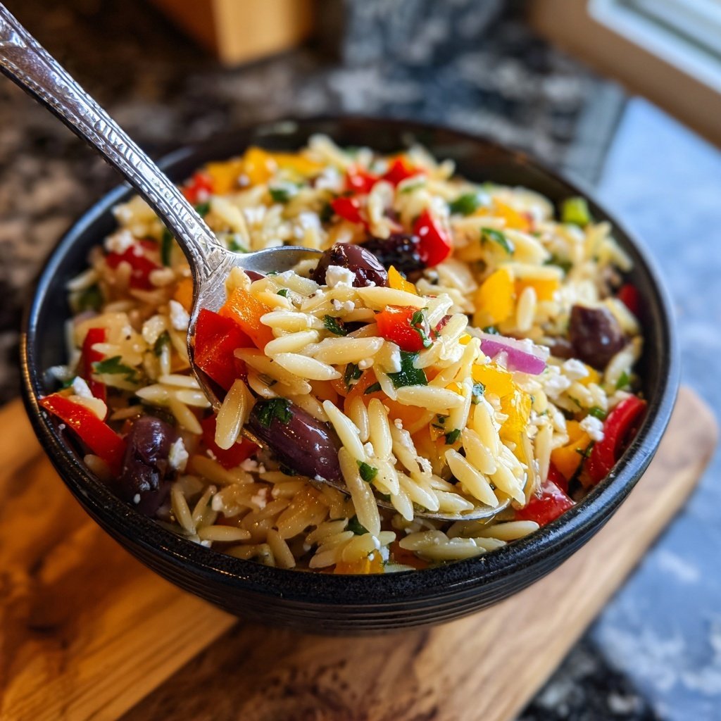 Mediterranean Orzo Salad