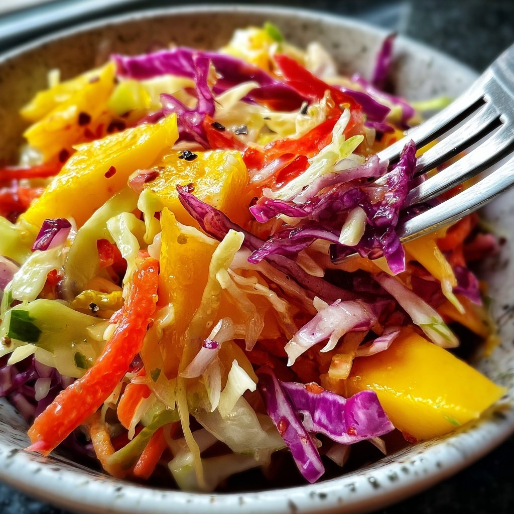 Jamaican Mango Slaw