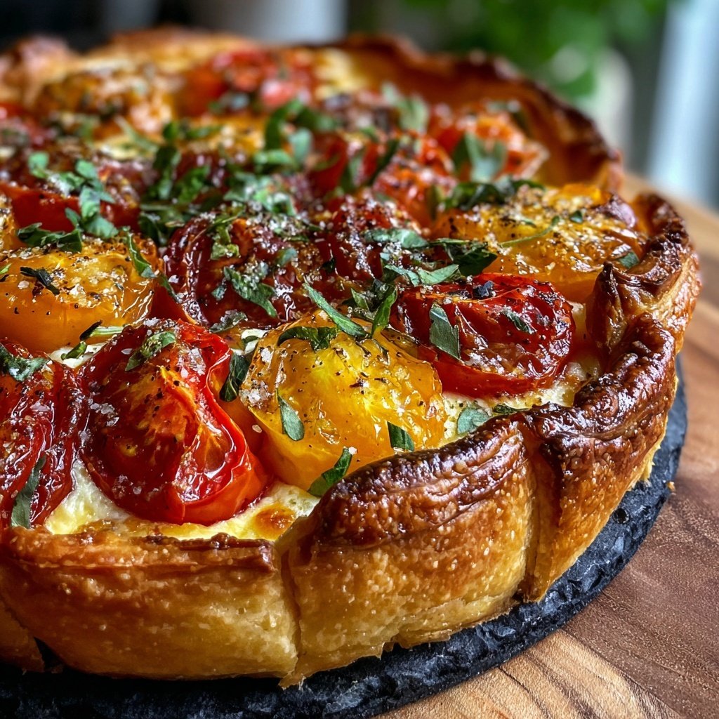 Sunday Tomato Ricotta Tart